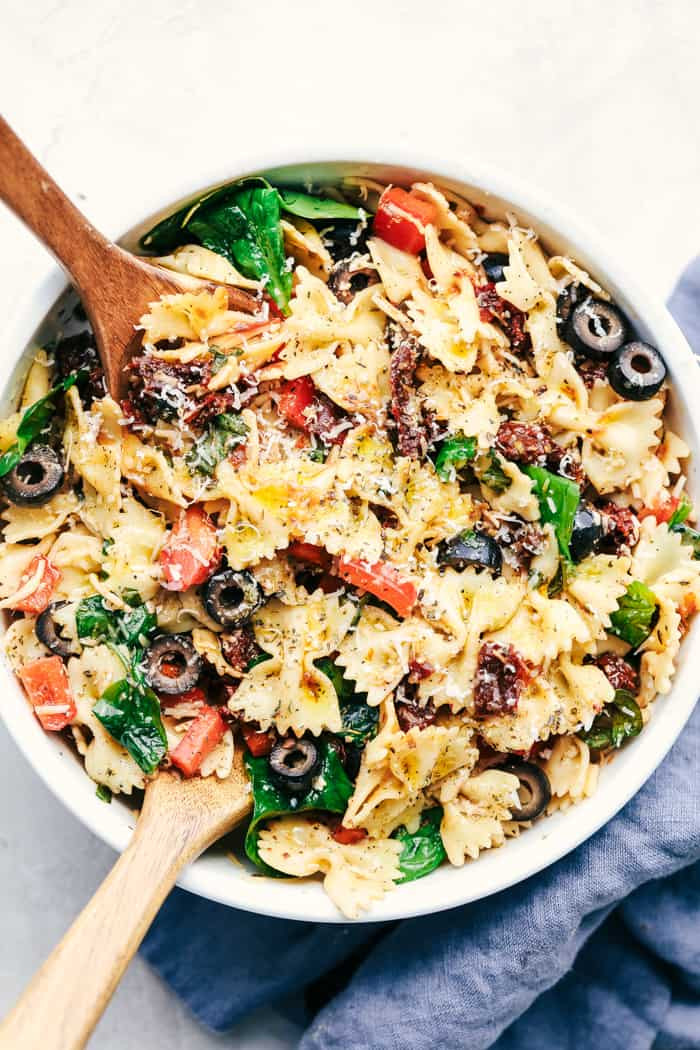 Easy Pasta Salad
 Tuscan Pasta Salad