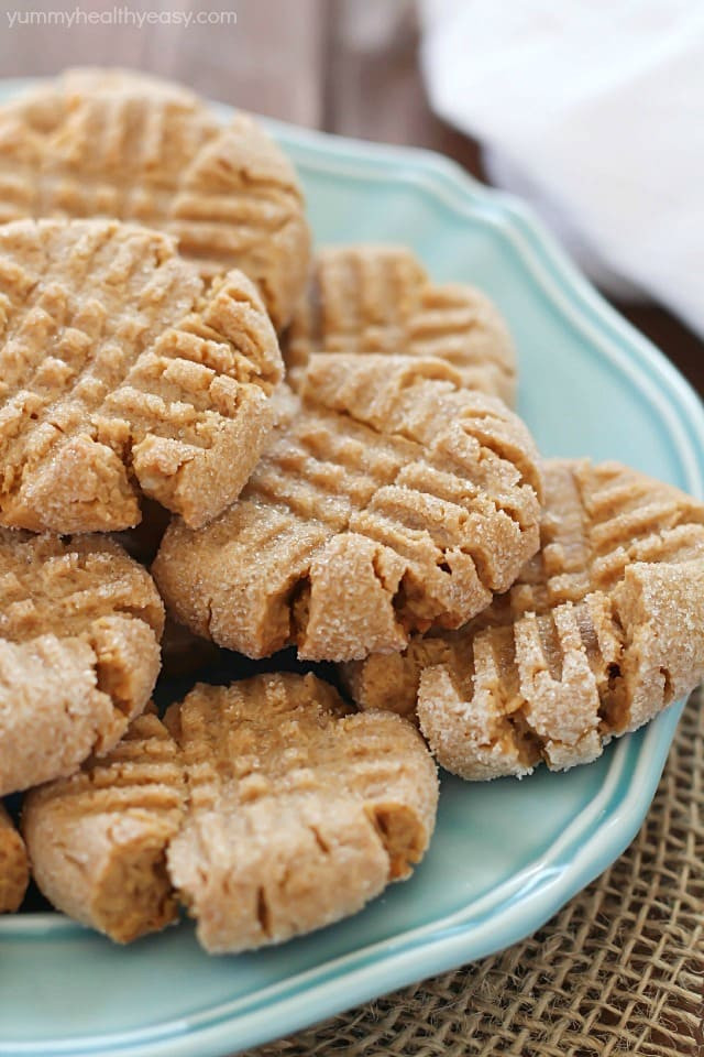 Easy Peanut Butter Cookies
 truvia butter cookies