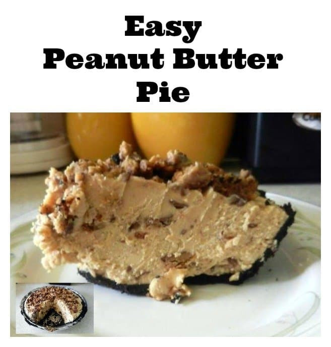 Easy Peanut Butter Pie
 Peanut Butter Pie