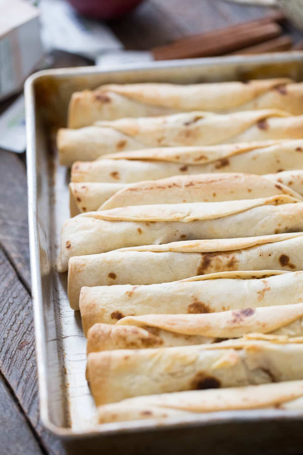 Easy Pear Dessert
 Easy Pear Dessert Taquitos LemonsforLulu