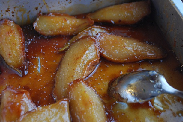 Easy Pear Dessert
 Roasted Pears with Maple Syrup Caramel Always Order Dessert