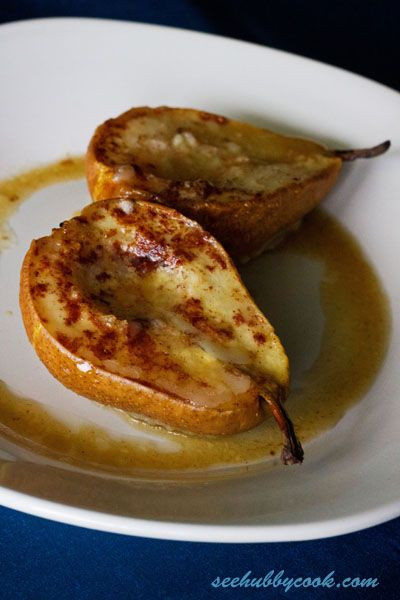 Easy Pear Dessert
 Baked Pears