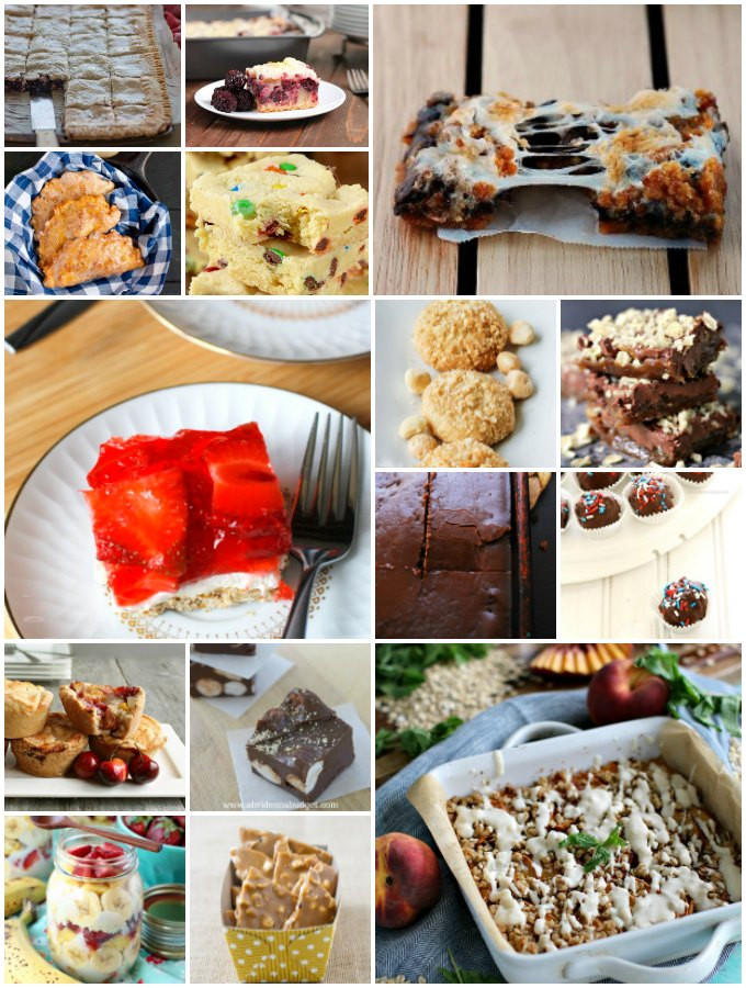 Easy Picnic Desserts
 20 Perfect Picnic Desserts Round Up by The Redhead Baker