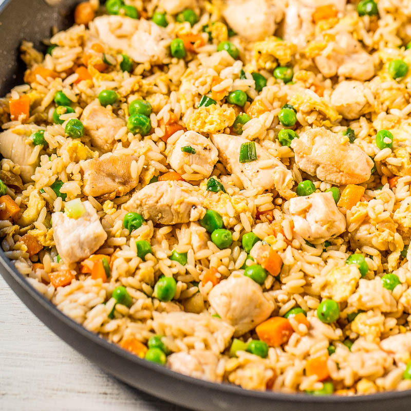 Easy Pork Fried Rice
 Easy Better Than Takeout Chicken Fried Rice Averie Cooks