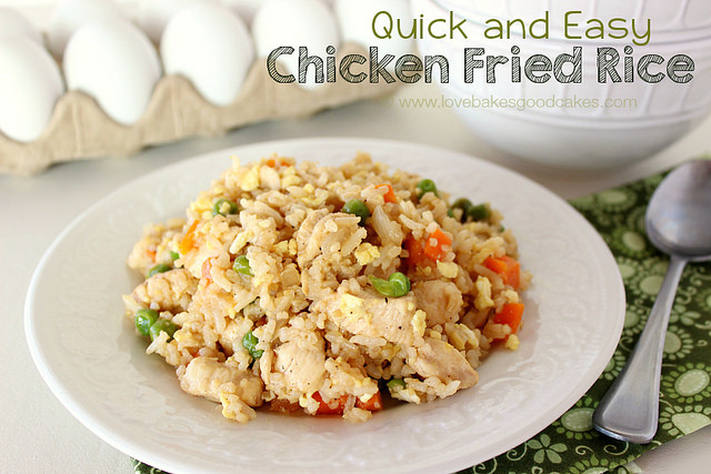 Easy Pork Fried Rice
 Quick and Easy Chicken Fried Rice