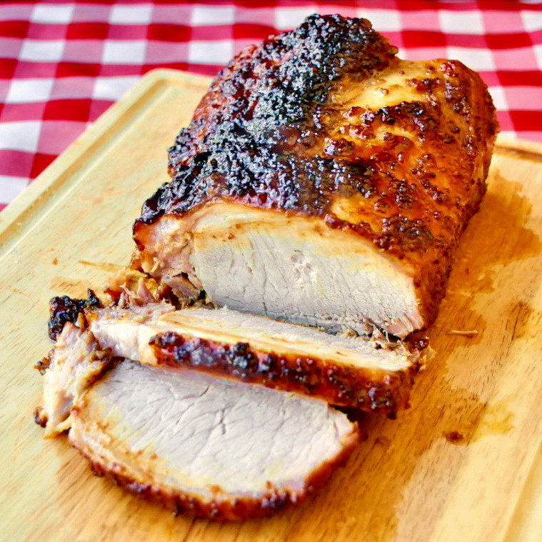 Easy Pork Loin Recipes
 Easy Brown Sugar and Dijon Glazed Pork Loin BigOven