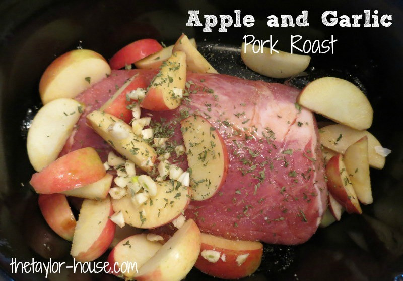 Easy Pork Shoulder Roast Slow Cooker Recipes
 Slow Cooker Recipes Apple Garlic Pork Shoulder Roast