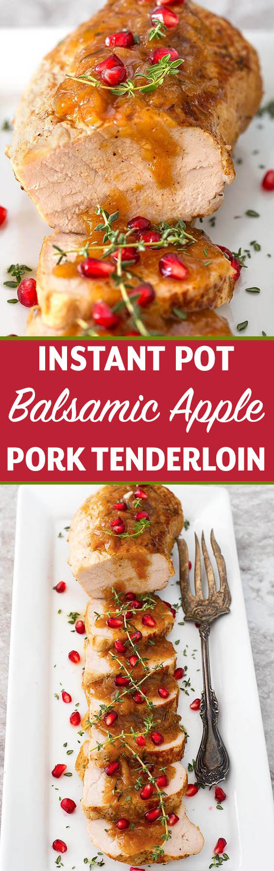 Easy Pork Tenderloin Instant Pot
 Instant Pot Balsamic Apple Pork Tenderloin