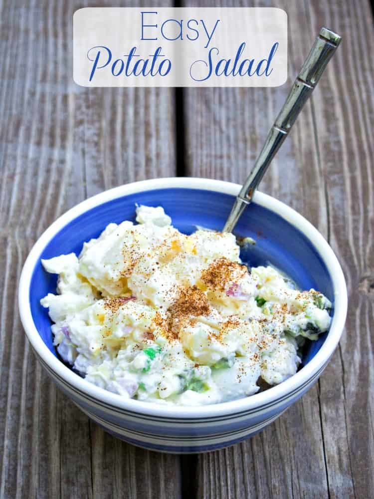 Easy Potato Salad
 18 Potato Salad Recipes perfect for summer