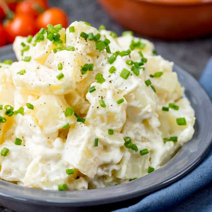 Easy Potato Salad
 Easy Creamy Potato Salad Nicky s Kitchen Sanctuary