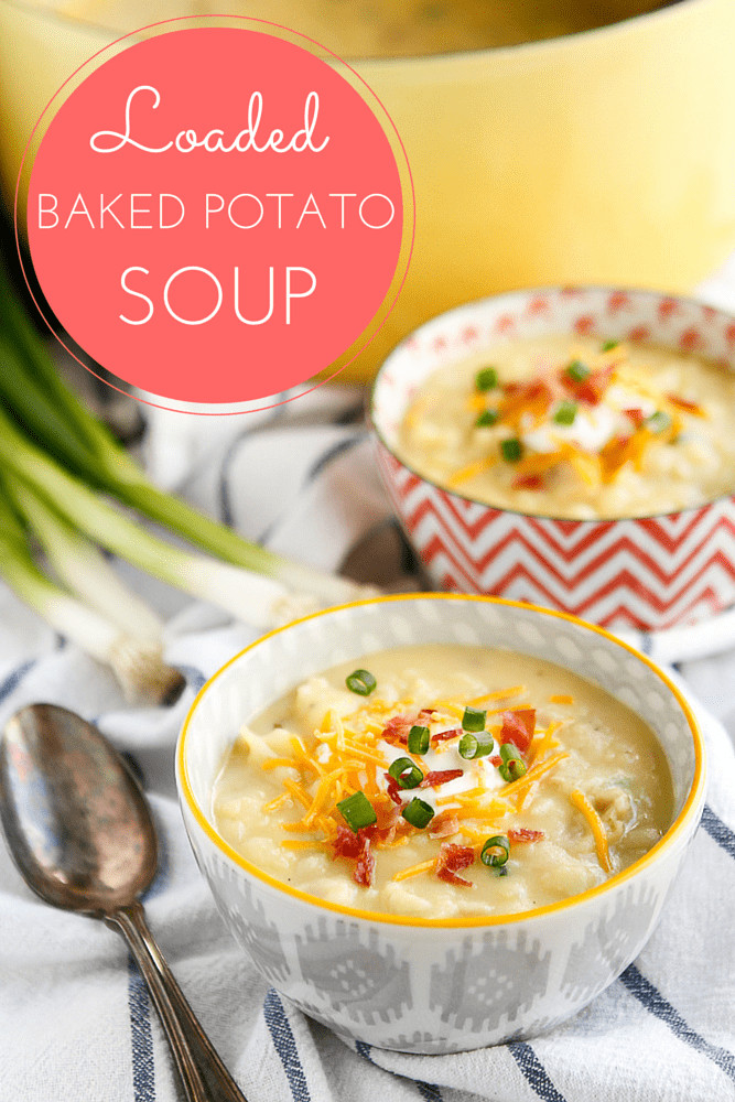 Easy Potato Soup Recipe
 30 Minute Loaded Baked Potato Soup