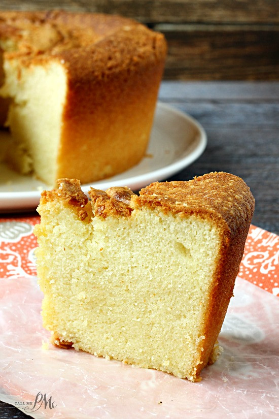 Easy Pound Cake Recipe
 Sour Cream Pound Cake Recipe Call Me PMc