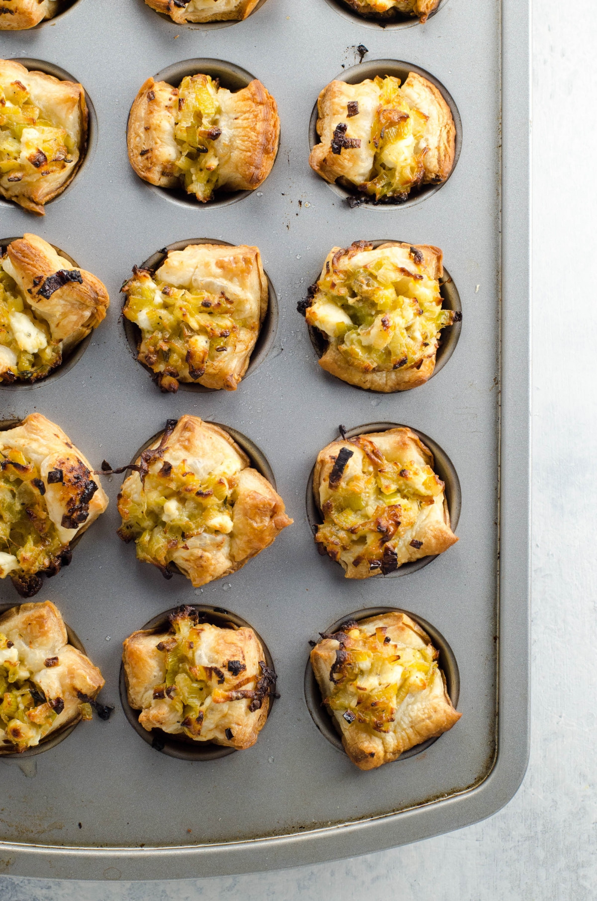 Easy Puff Pastry Appetizers
 Easy Appetizers Creamy Leeks in Puff Pastry Cups