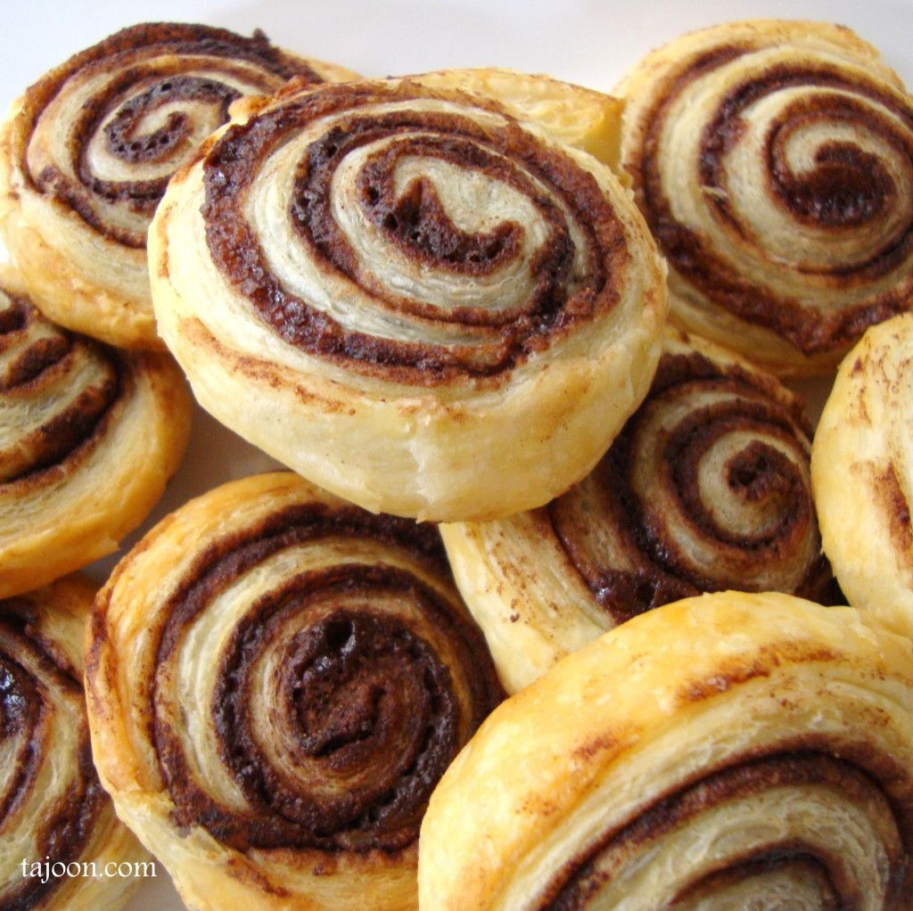 Easy Puff Pastry Desserts
 Chocolate Swirls easy last minute puff pastry desserts