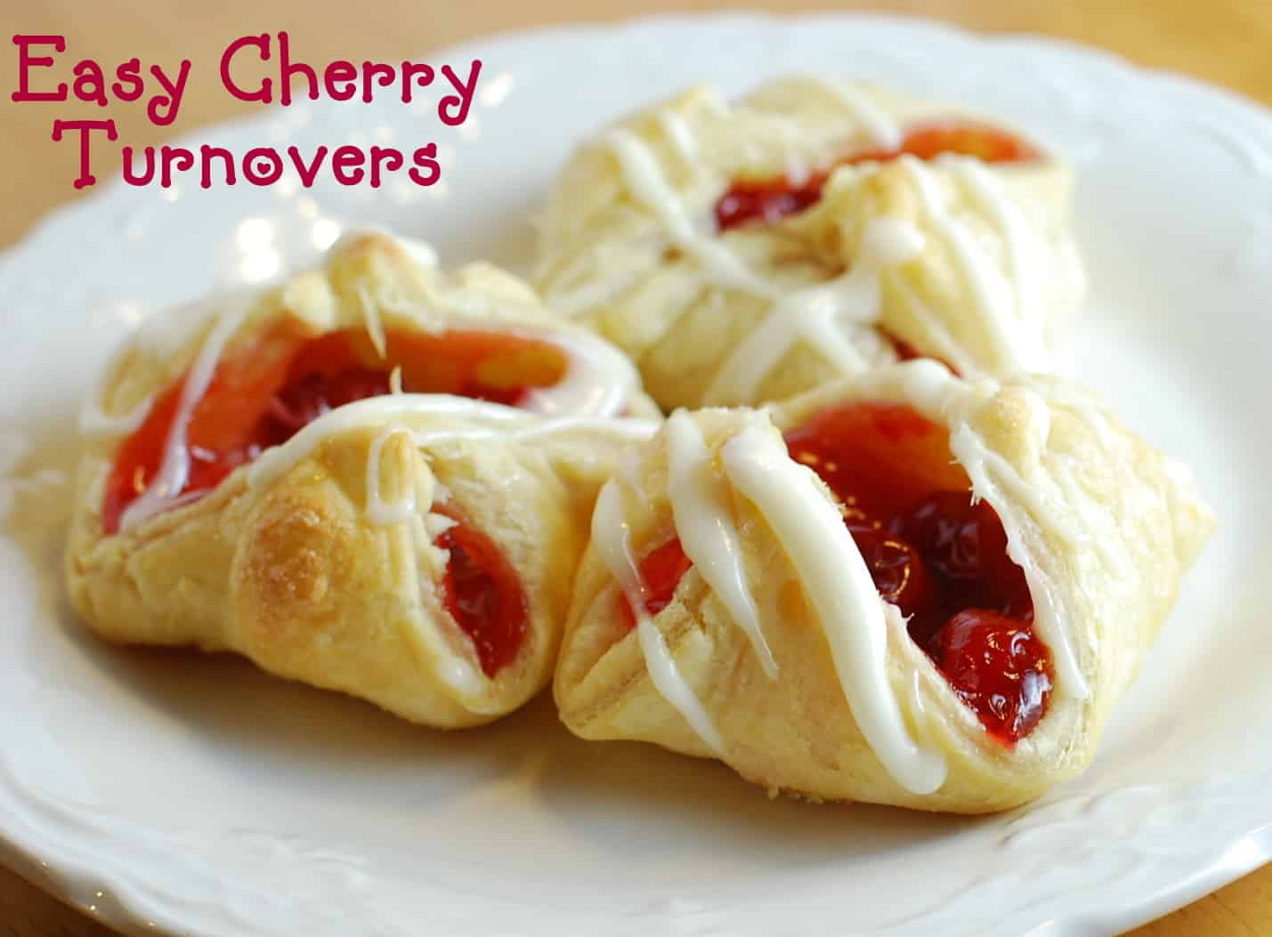 Easy Puff Pastry Desserts
 Easy Cherry Turnovers with Puff Pastry