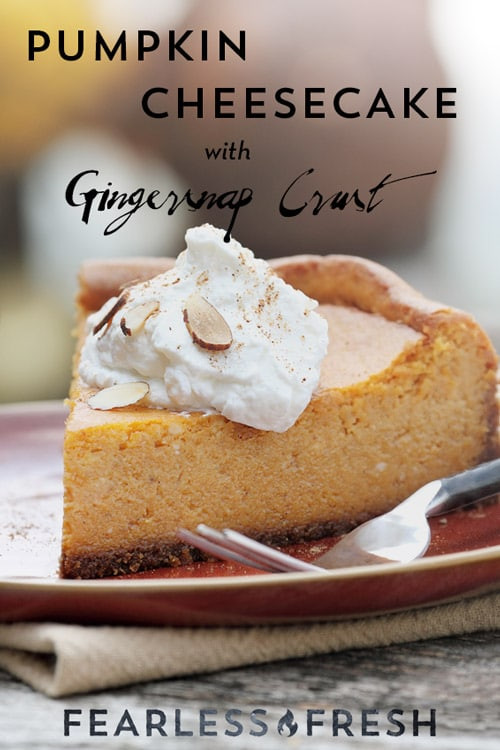 Easy Pumpkin Cheesecake Recipe
 Easy Pumpkin Cheesecake Recipe Gingersnap Crust