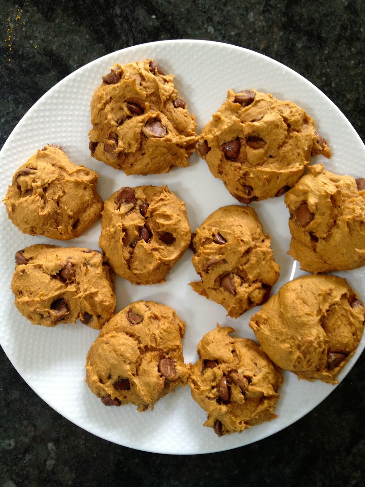 Easy Pumpkin Chocolate Chip Cookies
 The Kirklands Easy Pumpkin Chocolate Chip Cookies