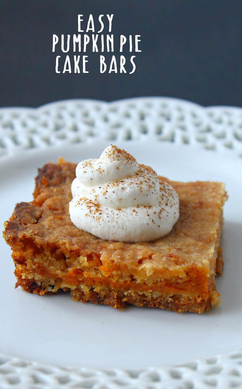 Easy Pumpkin Pie Recipe
 pumpkin pie cake recipe