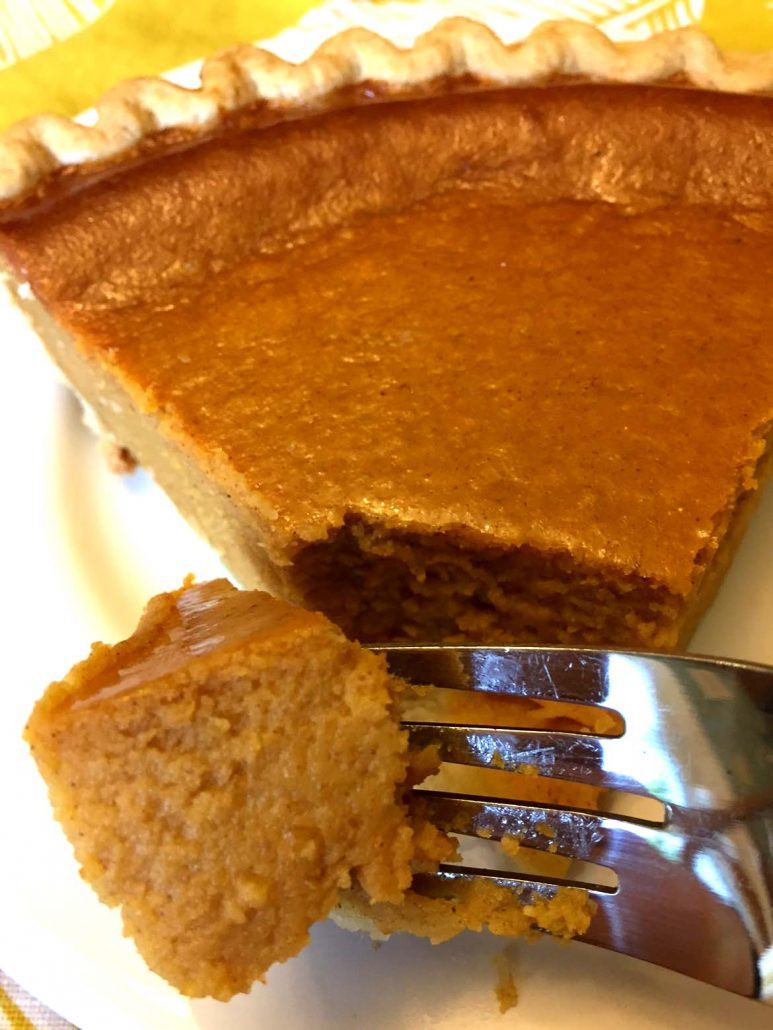 Easy Pumpkin Pie Recipe
 fresh pumpkin pie condensed milk