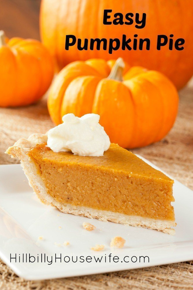 Easy Pumpkin Pie Recipe
 Easy Pumpkin Pie Recipe — Dishmaps
