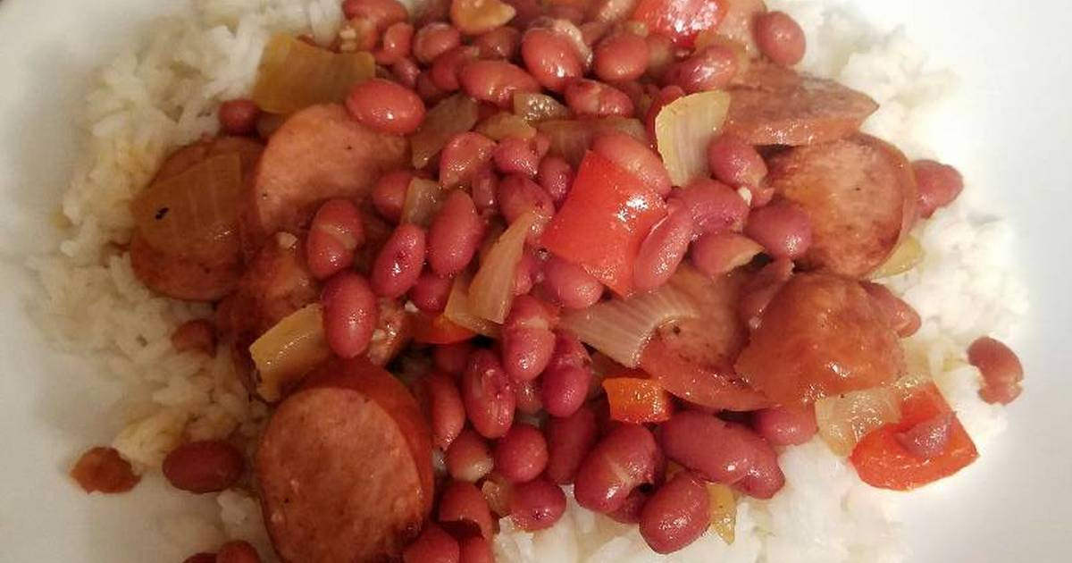 Easy Red Beans And Rice Recipe
 Easy Red Beans and Rice Recipe by Leelumae Cookpad