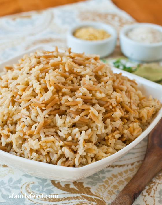 Easy Rice Pilaf
 Rice Pilaf A Family Feast