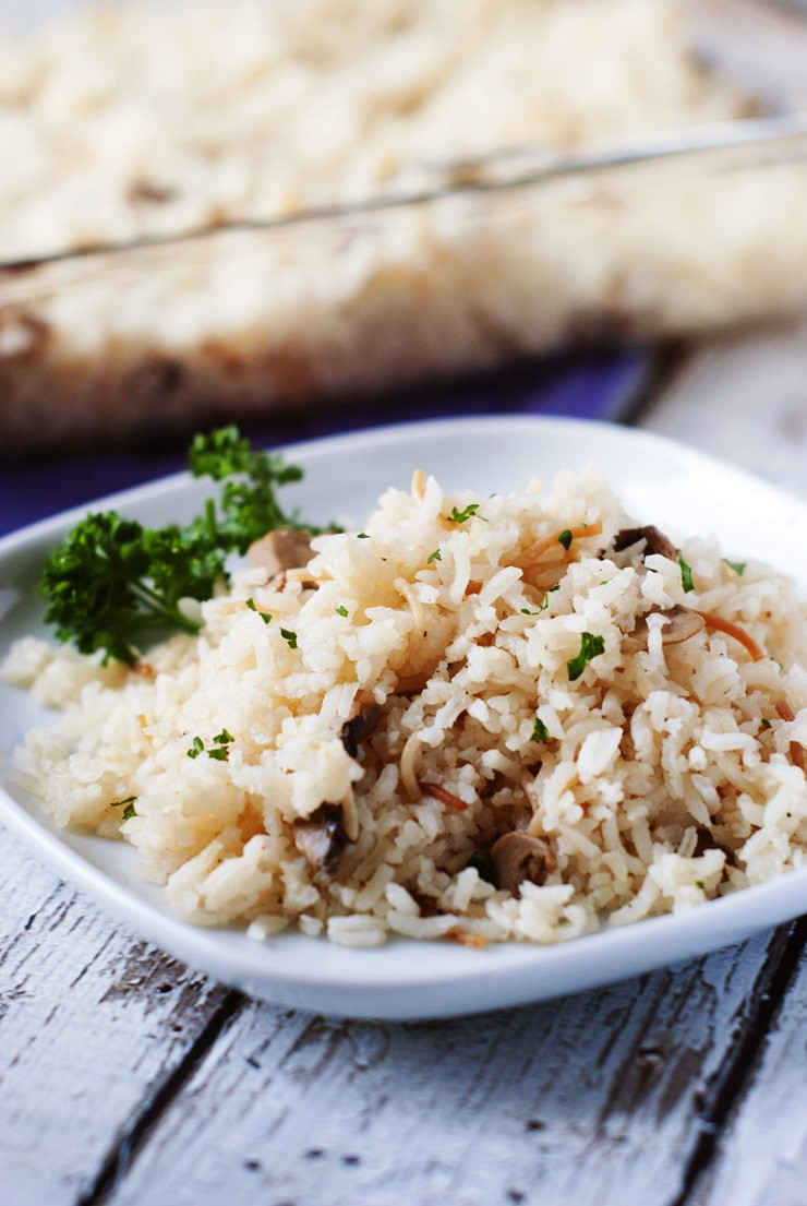 Easy Rice Pilaf
 Easy Baked Rice Pilaf