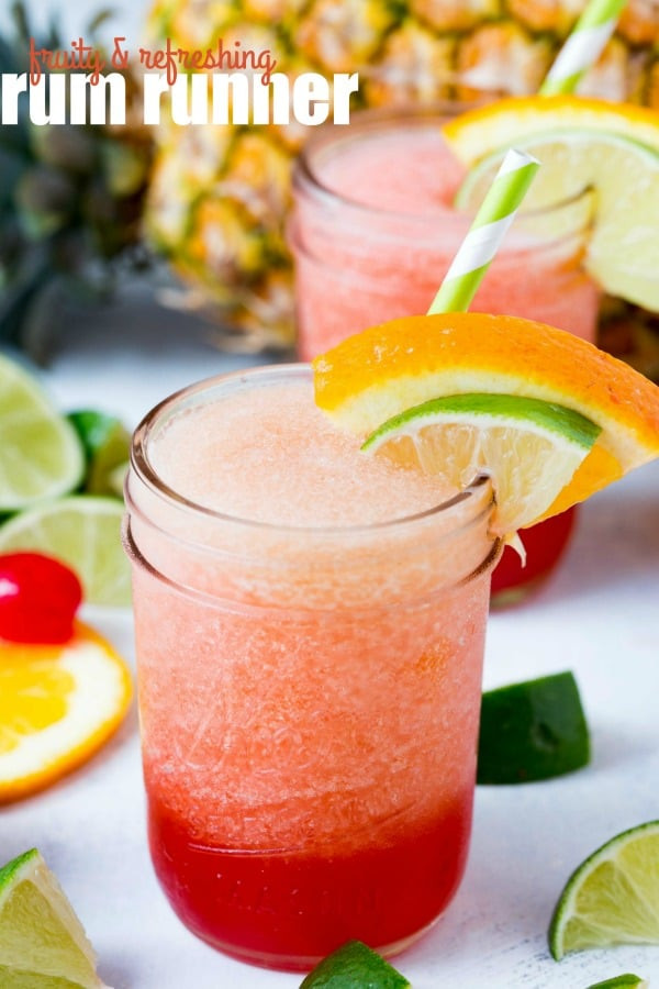 Easy Rum Drinks
 Rum Runner Easy Cocktail Real Housemoms