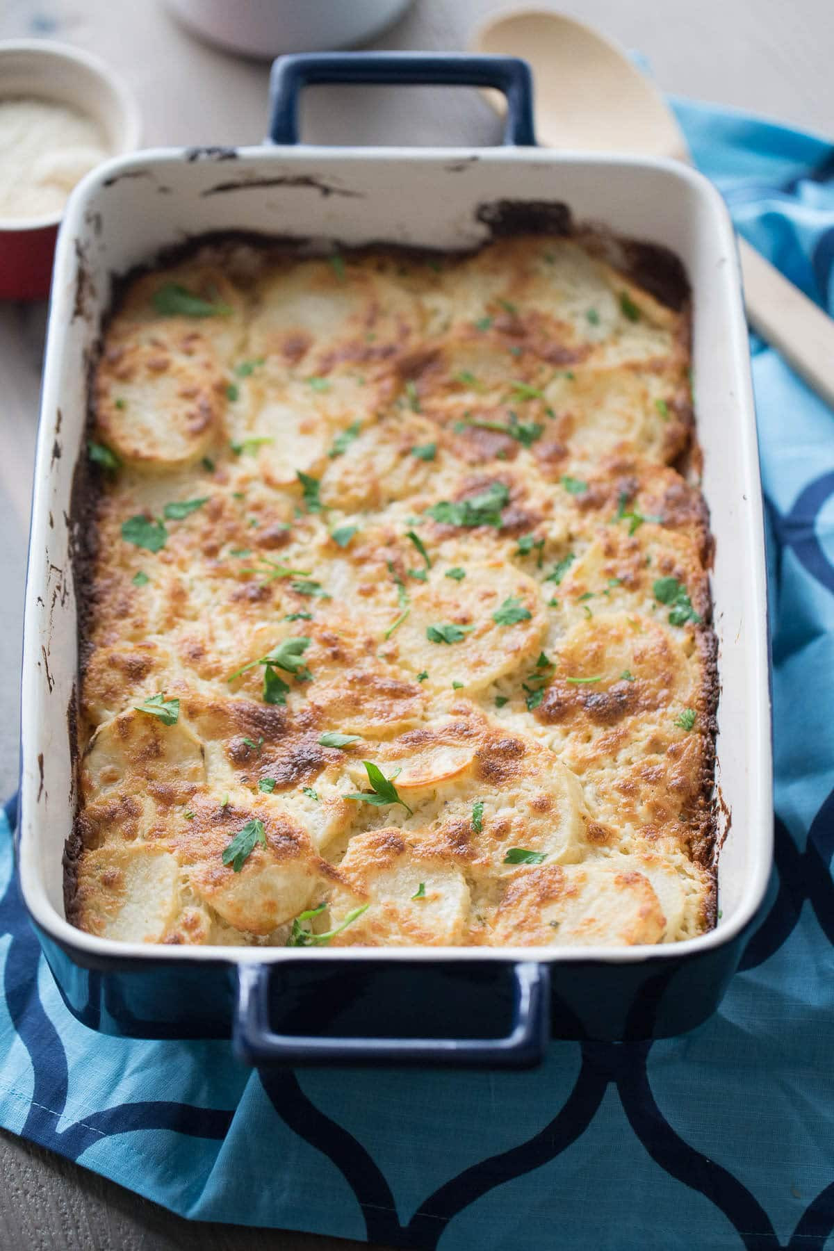 Easy Scalloped Potatoes
 Easy Scalloped Potatoes with Boursin Cheese