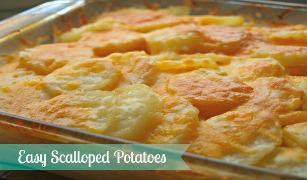 Easy Scalloped Potatoes
 Easy Scalloped Potatoes Recipe YummyMummyClub