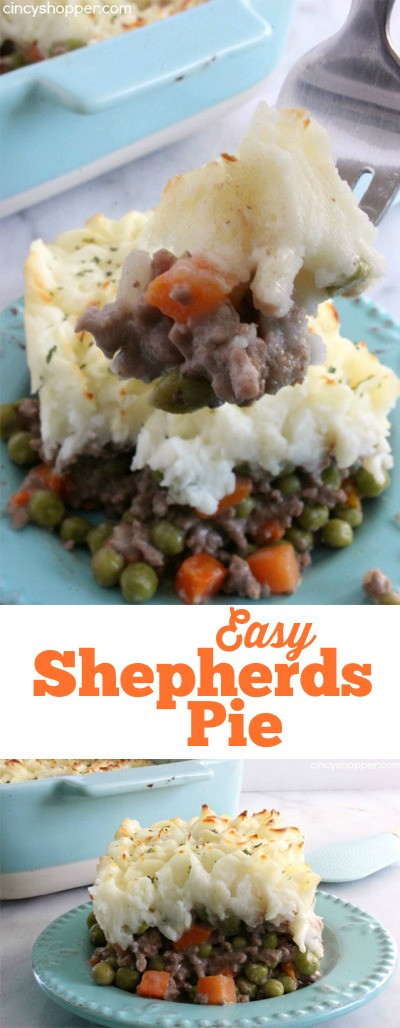 Easy Shepherd'S Pie With Instant Mashed Potatoes
 Easy Shepherd s Pie Recipe CincyShopper