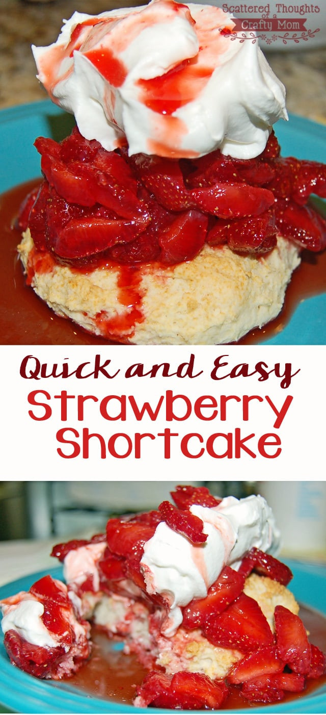 Easy Shortcake Recipe
 Quick and Easy Strawberry Shortcake Recipe Scattered