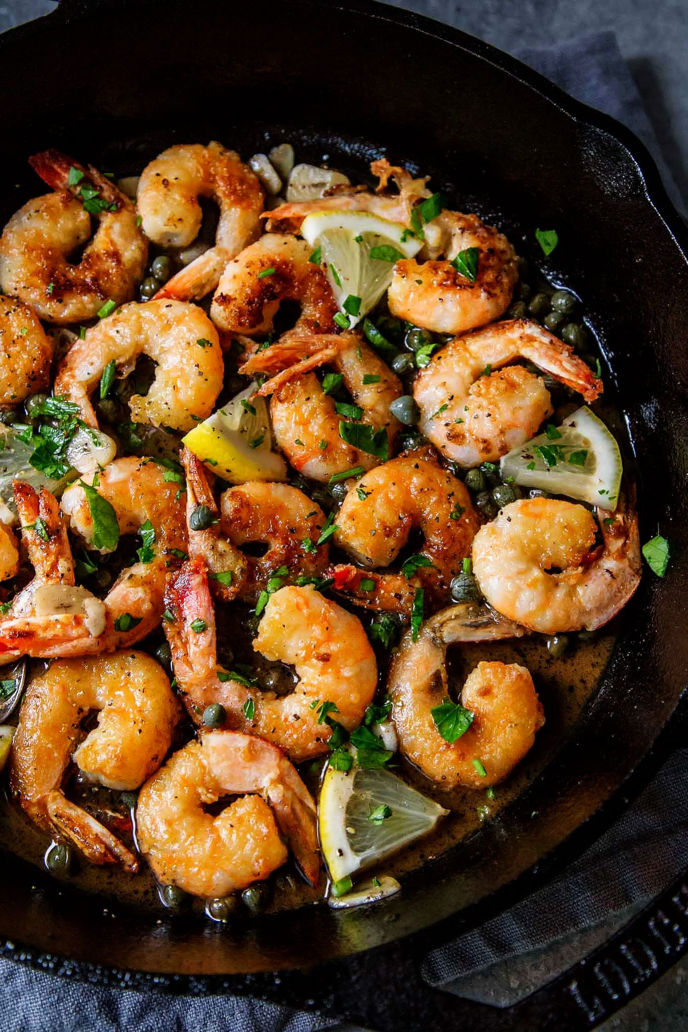 Easy Shrimp Dinners
 30 Minute Easy Shrimp Piccata