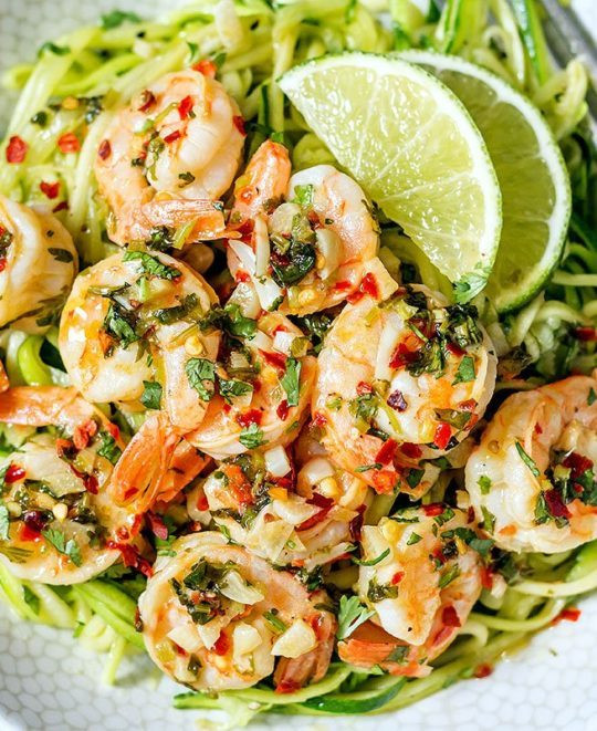 Easy Shrimp Dinners
 Mini Zucchini Pizzas Recipe — Eatwell101