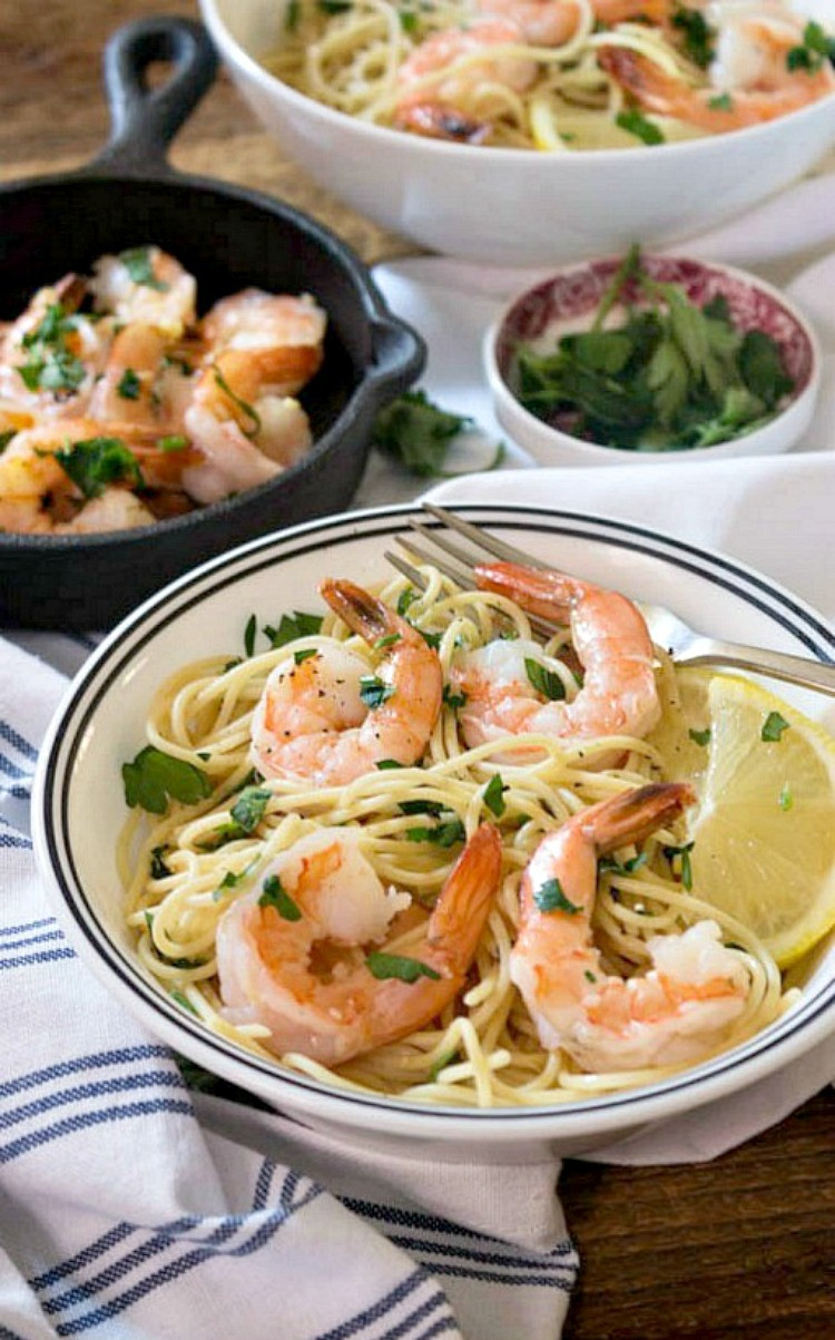 Easy Shrimp Dinners
 Quick Low Cal Shrimp Scampi Simply Fresh Dinners