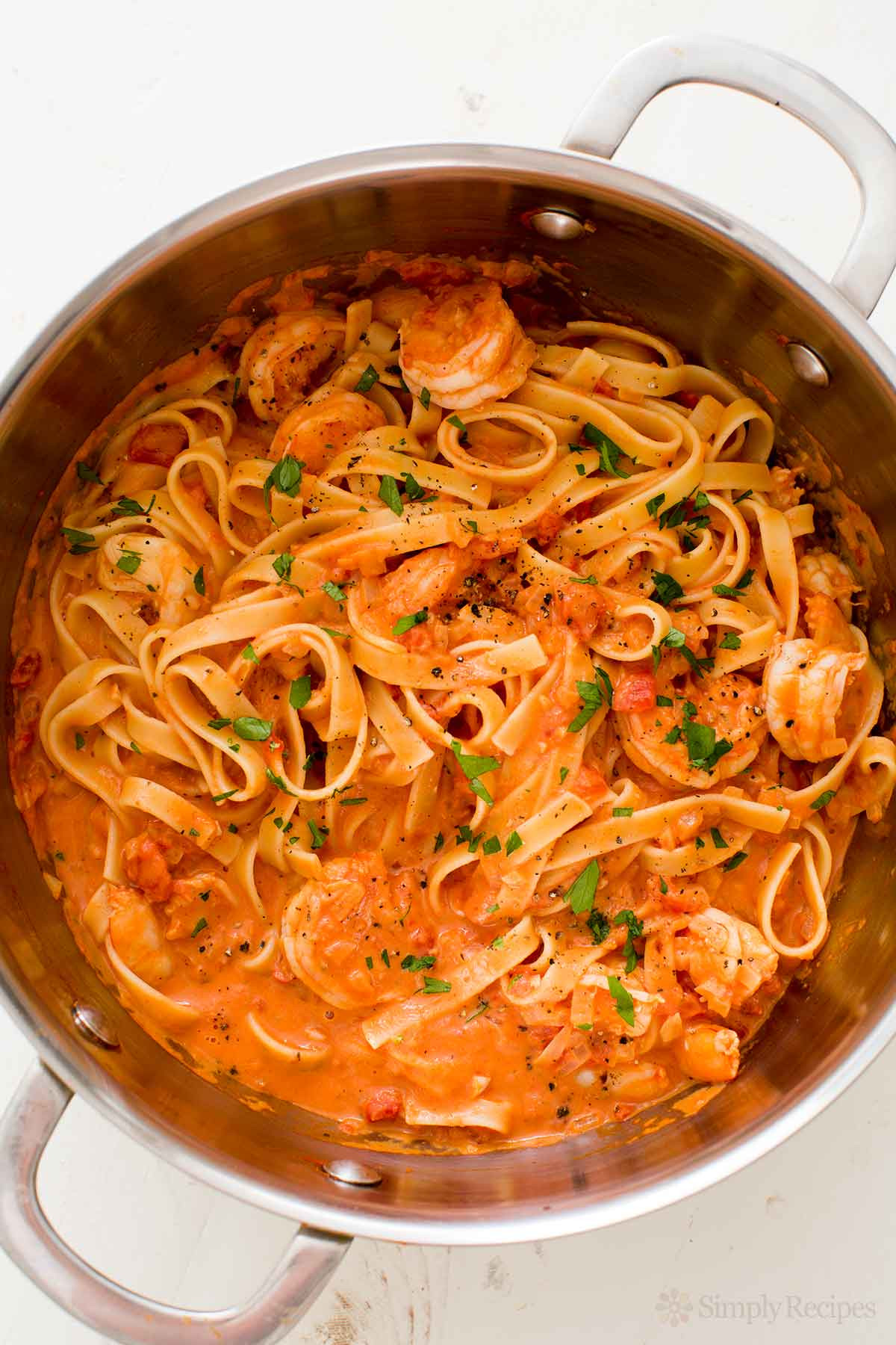 Easy Shrimp Pasta
 Shrimp Pasta alla Vodka Recipe