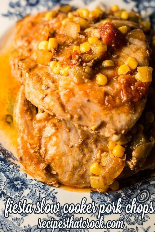 Easy Slow Cooker Pork Chops
 Fiesta Slow Cooker Pork Chops Recipe