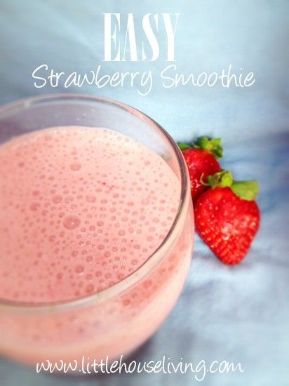 Easy Smoothie Recipes
 Strawberry smoothie recipes Smoothies and Vanilla on