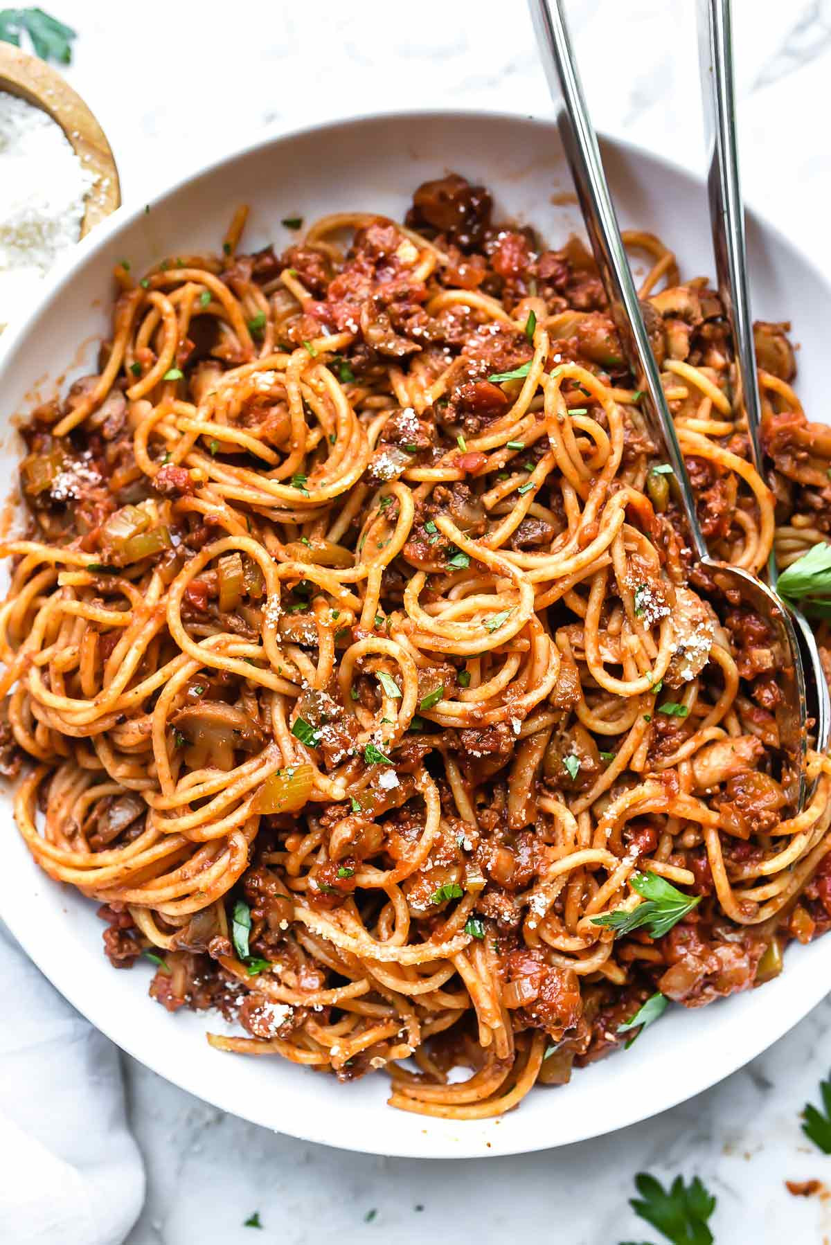 Easy Spaghetti Sauce Recipe
 My Mom s Homemade Spaghetti and Meat Sauce