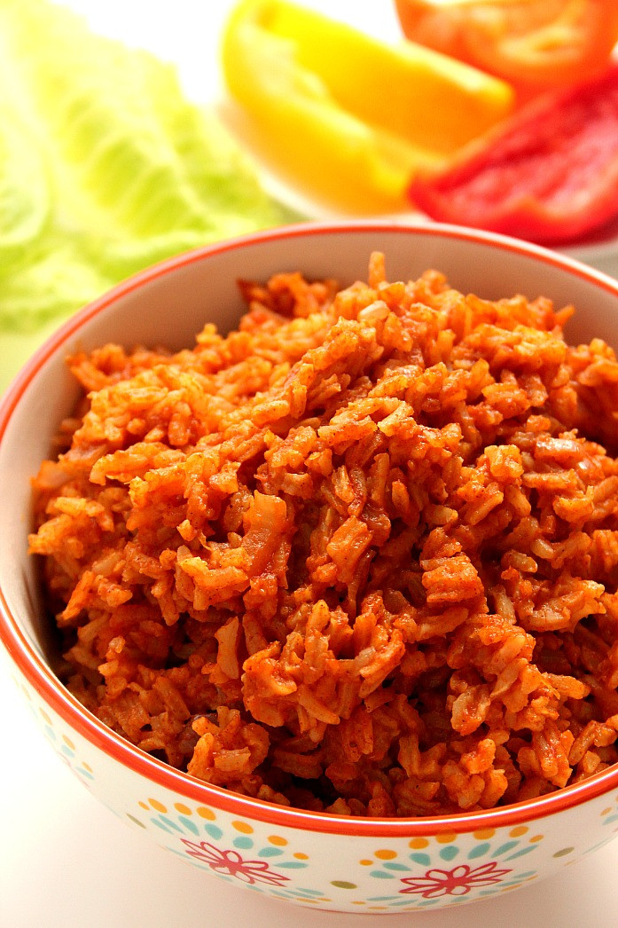 Easy Spanish Rice
 easy spanish rice with salsa