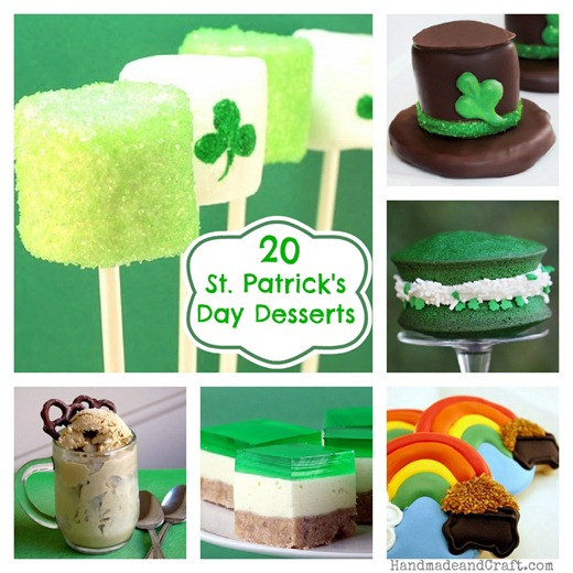 Easy St Patrick'S Day Desserts
 20 St Patrick’s Day Dessert Recipes