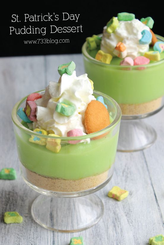 Easy St Patrick'S Day Desserts
 St Patrick s Day Pudding Dessert Recipe