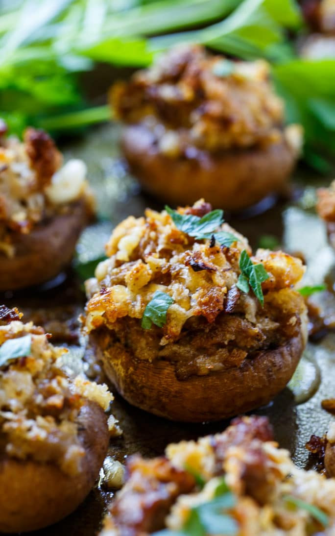 Easy Stuffed Mushroom Recipe
 easy stuffed mushrooms with sausage