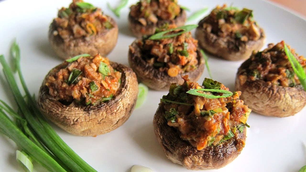 Easy Stuffed Mushrooms
 Easy Stuffed Mushrooms Hilah Cooking