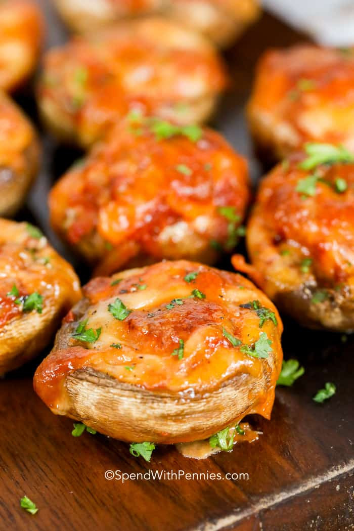 Easy Stuffed Mushrooms
 Easy Stuffed Mushrooms Spend With Pennies