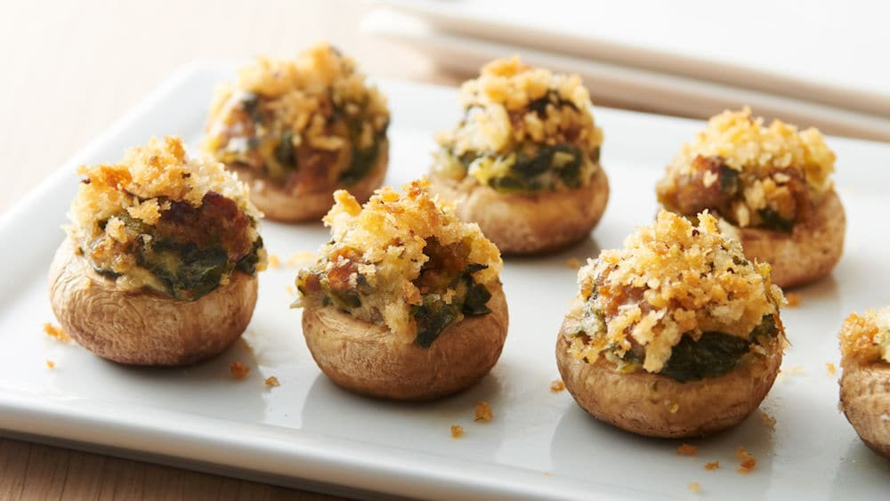 Easy Stuffed Mushrooms
 14 Easy Thanksgiving Apps to Spoil Your Dinner from