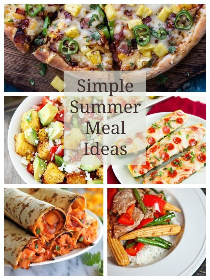 Easy Summer Dinner Recipes For Family
 1000 images about Food Creations on Pinterest