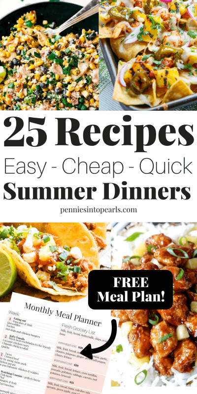 Easy Summer Dinner Recipes For Family
 20 Easy Summer Dinner Recipes You Can Make for Your Family