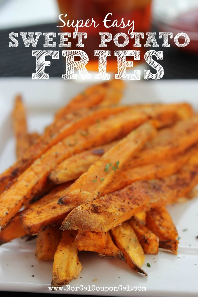 Easy Sweet Potato Fries
 Super Easy Sweet Potato Fries Recipe