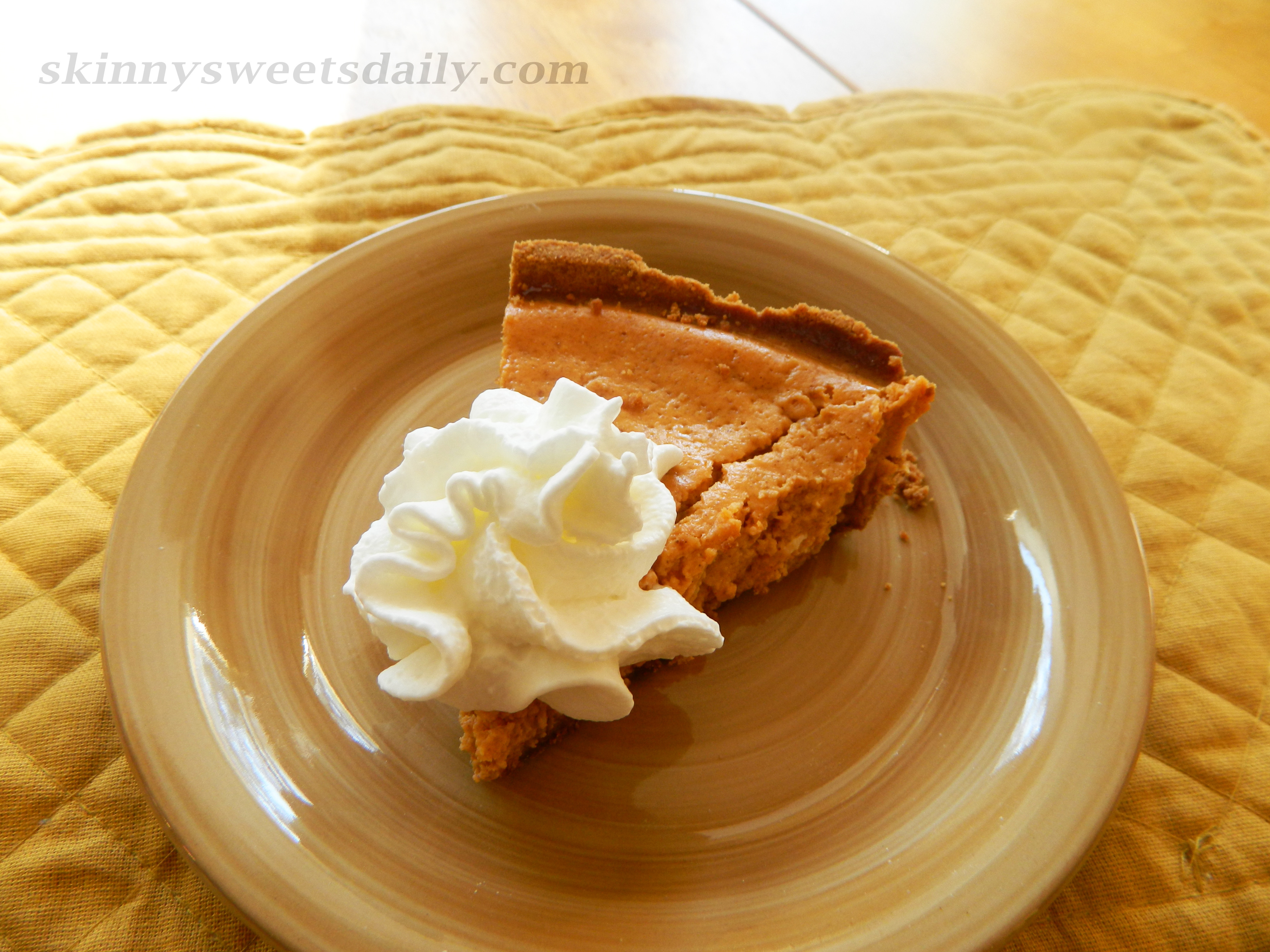 Easy Sweet Potato Pie
 Not Too Sweet Guilt Free Sweet Potato Pie Skinny Sweets